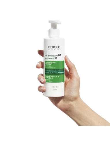 Vichy Anti-Dandruff Shampoo Cabellos Grasos 400ml - TheBeautyCool