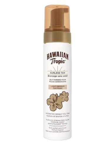 Hawaiian Tropic Self Tanning Foam 200ml - TheBeautyCool