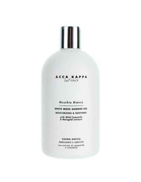 Acca Kappa Shower Gel Musgo Blanco 500ml - TheBeautyCool