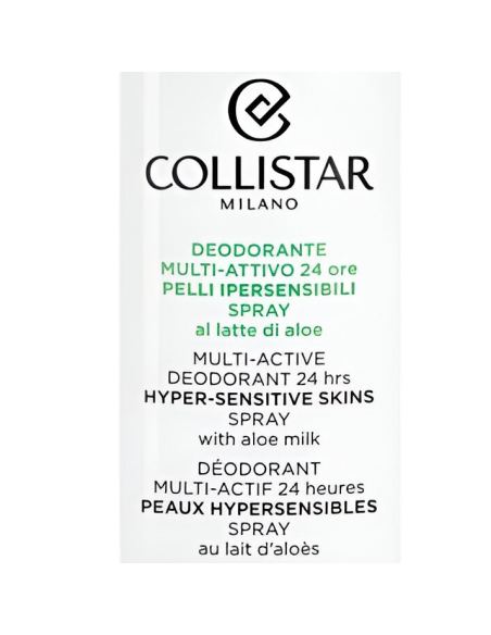 Collistar Deodorant Multi-active Sensitive 100ml - TheBeautyCool