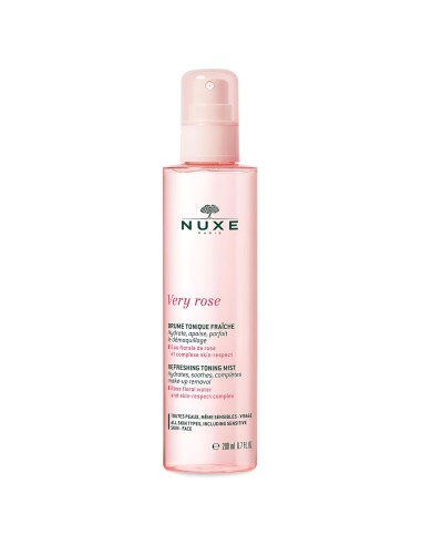 Nuxe Very Rose Toning Mist 200ml - TheBeautyCool