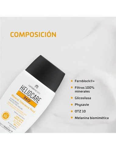 Heliocare 360º Mineral Tolerance Fotoprotector - TheBeautyCool