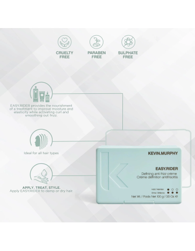 Kevin Murphy Easy Rider Crema Anti-frizz 30g - TheBeautyCool